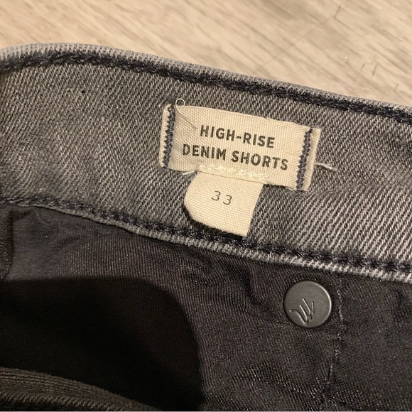 Madewell High Rise Relaxed Boy Denim Shorts in Slater Wash - Picture 6 of 8